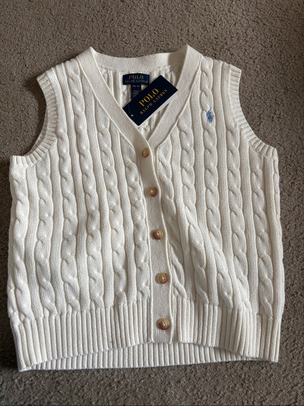 Girls Polo Ralph Lauren sweater vest